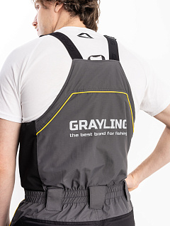 Костюм ТАЙМЫР Про Актив зимний муж., ТМ GRAYLING (-25С), серо-жёлтый