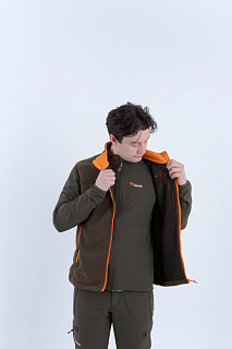 Кольт флисовый жилет PRIDE, демисезонный, хаки